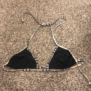 Burberry triangle swim top